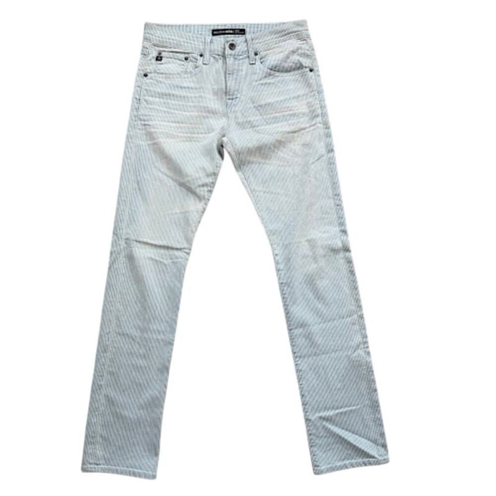 Big Star 1974 Joey Slouchy Fit Jeans 26R Light Wash Stripe Straight Leg